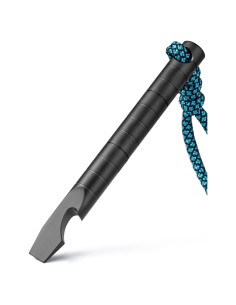 TISUR Multiherramienta de Titanio EDC 6 en 1 Llavero Negro