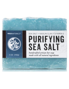 Jabón Artesanal de Sal Marina MIKA CONCEPTS 141 g - Piel Seca