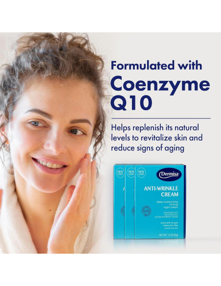 Crema Antienvejecimiento Dermisa con AHA y Coenzima Q10 42.5 g