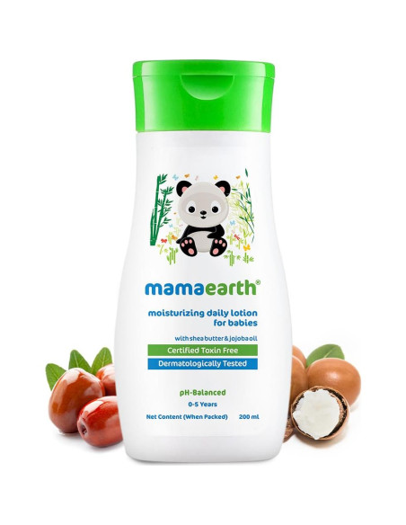 Loción Corporal Hidratante Mamaearth para Bebés 200ml