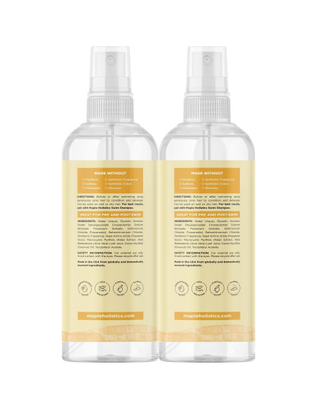 Acondicionador sin enjuague Maple Holistics 473 ml para nadar