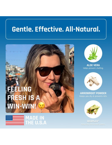 Crema Enfriadora Derm Dude Happy Sack 56.7g - Desodorante para Pelotas