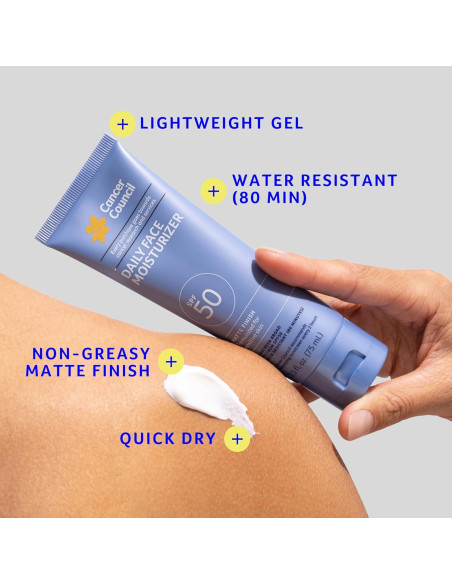 Protector Solar Facial Hidratante SPF50+ Consejo del Cáncer 75mL