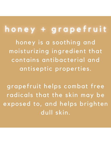 Limpiador Facial Exfoliante Diario Sol + Luna 151.4 ml Miel Pomelo