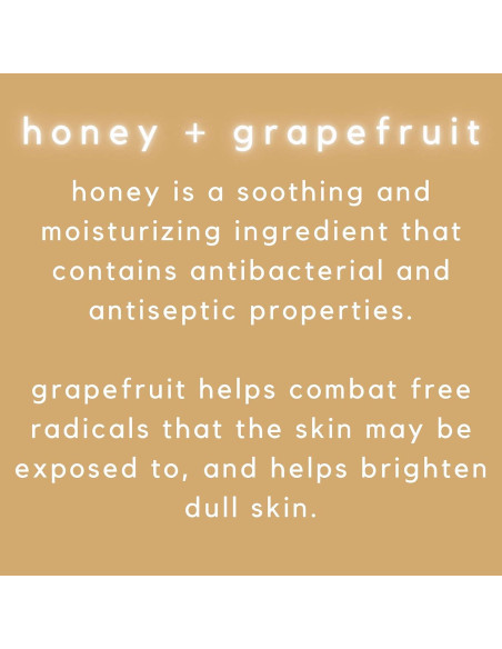 Limpiador Facial Exfoliante Diario Sol + Luna 151.4 ml Miel Pomelo