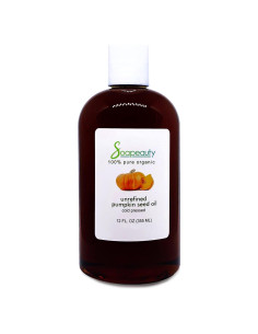 Aceite de Semilla de Calabaza Orgánico Soapeauty 340g - Crecimiento Cabello y Piel