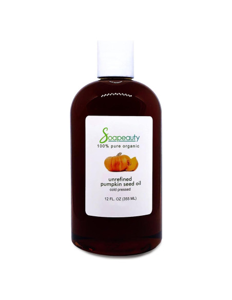Aceite de Semilla de Calabaza Orgánico Soapeauty 340g - Crecimiento Cabello y Piel