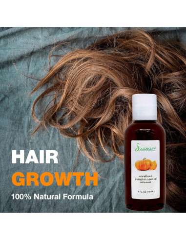 Aceite de Semilla de Calabaza Orgánico Soapeauty 340g - Crecimiento Cabello y Piel