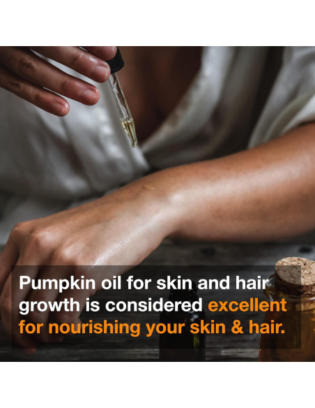 Aceite de Semilla de Calabaza Orgánico Soapeauty 340g - Crecimiento Cabello y Piel