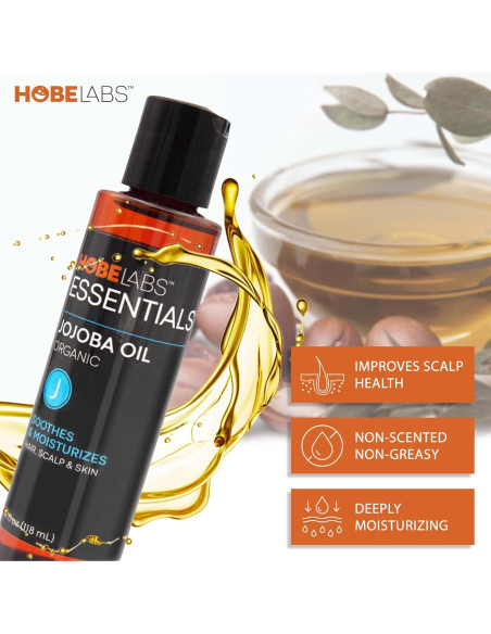 Aceite de Jojoba Puro Hobe Labs 118 ml Hidratante Corporal