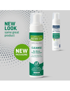 Limpiador Espumoso Sin Enjuague Medline Remedy 236 ml 2