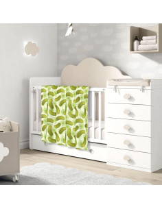Manta Suave para Bebés ZGHQHCDRH 76x102 cm Pepinillos 2