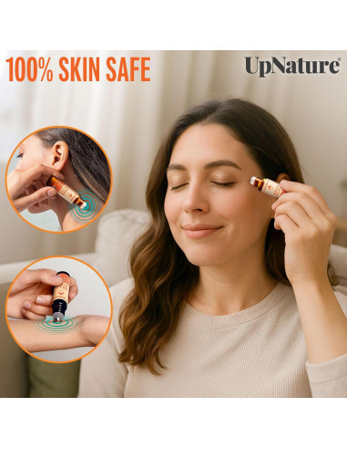 Roll-On Aceite Esencial UpNature Head Bliss 9.8 ml - Alivio Migrañas