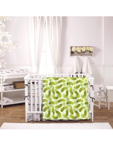 Manta Suave para Bebés ZGHQHCDRH 76x102 cm Pepinillos
