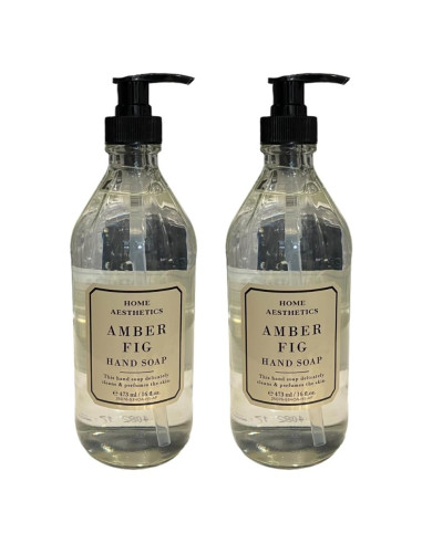 Jabón de Manos Estética del Hogar Home&Body Co. Higo Ámbar 2x453g