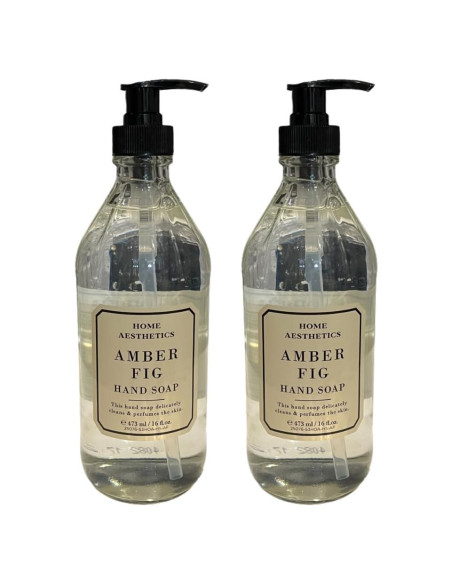 Jabón de Manos Estética del Hogar Home&Body Co. Higo Ámbar 2x453g