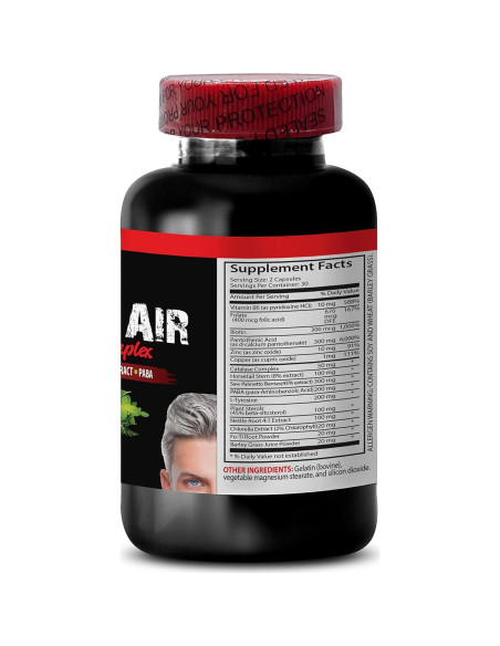 Suplemento Anticabello Gris - Complejo Reverso 60 Cápsulas