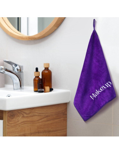 Paquete de 12 Toallas Desmaquillantes Reutilizables HunnmingRe 33x33cm