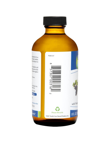 Aceite de Semilla de Uva Earth's Care 236 ml Prensado en Frío