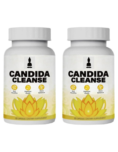 Suplemento Digestivo Candida Cleanse - 60 Cápsulas