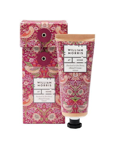 Crema de Manos William Morris Strawberry Thief 100ml Aroma Pachulí