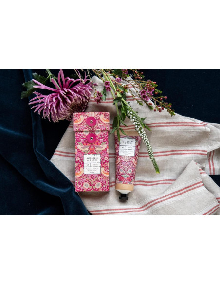 Crema de Manos William Morris Strawberry Thief 100ml Aroma Pachulí