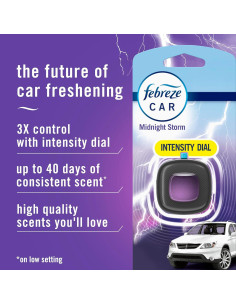 Ambientador de Auto Febreze CAR Tormenta de Medianoche 1.7g 2