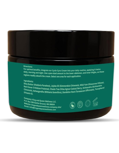 Crema Equilibrio Hormonal King & Queen 113.4 g - SPM y Período