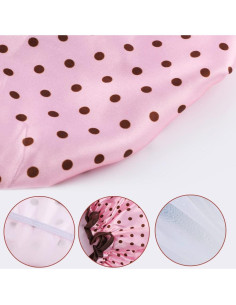 Gorro de Ducha Reutilizable Doble Capa Pengxiaomei - 4 Pcs 2