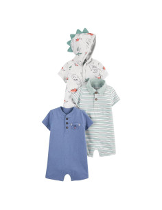 Conjunto de 3 monos para bebés Simple Joys de Carter's - 3-6 meses