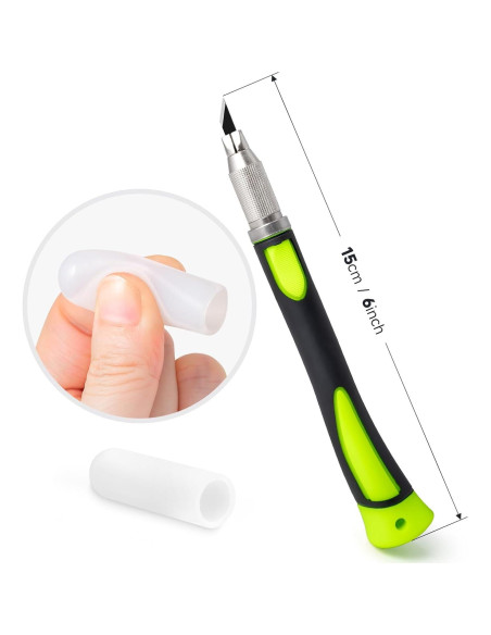 Juego de Cuchillos de Manualidades FOSHIO con 12 Cuchillas