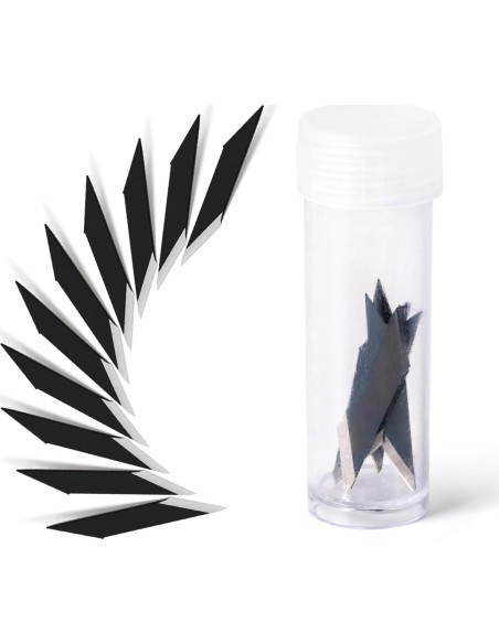 Juego de Cuchillos de Manualidades FOSHIO con 12 Cuchillas