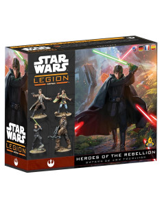 Asmodee Star Wars: Legion Héroes de La Rebelión - 5 Miniaturas