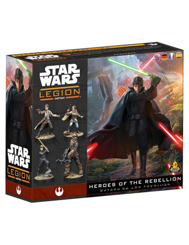 Asmodee Star Wars: Legion Héroes de La Rebelión - 5 Miniaturas