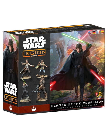 Asmodee Star Wars: Legion Héroes de La Rebelión - 5 Miniaturas