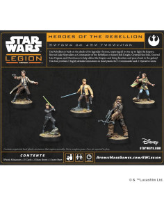 Asmodee Star Wars: Legion Héroes de La Rebelión - 5 Miniaturas 2