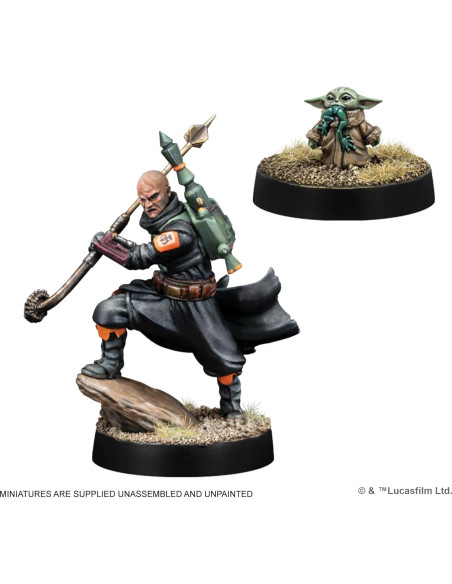 Paquete de Miniaturas Star Wars: Legion - Boba Fett y Mandalorianos
