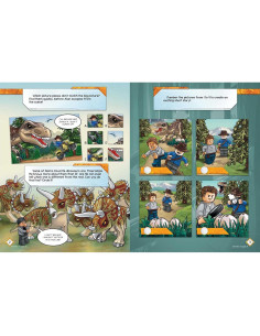 LEGO Jurassic World: Adventures of a Dino Expert! (Activity Book with Minifigure) 2