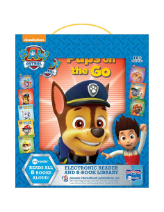 Nickelodeon Paw Patrol Chase, Skye, Marshall, and More! - Me Reader Electronic Reader and 8 Sound Book Library - PI Kids 2
