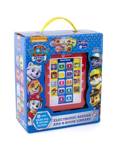 Nickelodeon Paw Patrol Chase, Skye, Marshall, and More! - Me Reader Electronic Reader and 8 Sound Book Library - PI Kids