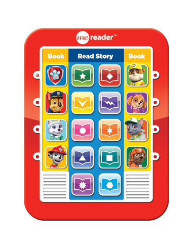 Nickelodeon Paw Patrol Chase, Skye, Marshall, and More! - Me Reader Electronic Reader and 8 Sound Book Library - PI Kids