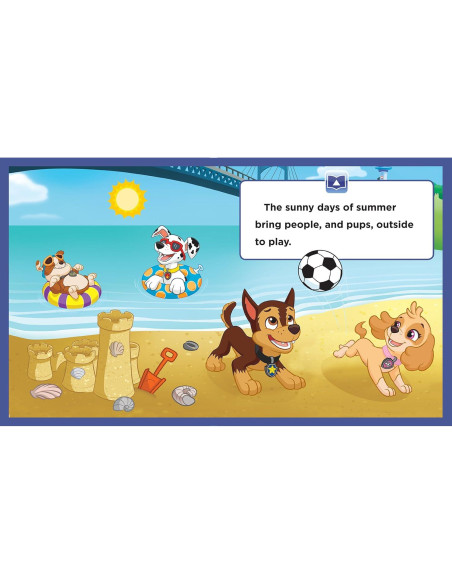 Nickelodeon Paw Patrol Chase, Skye, Marshall, and More! - Me Reader Electronic Reader and 8 Sound Book Library - PI Kids