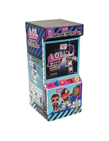 Muñeca de Acción L.O.L. Surprise! Chicos Héroes 15 Sorprisas