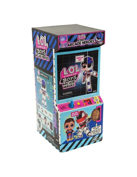 Muñeca de Acción L.O.L. Surprise! Chicos Héroes 15 Sorprisas