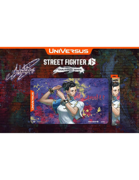 Tapete de Juego Neopreno UniVersus Street Fighter 6 Chun-Li 61x36cm