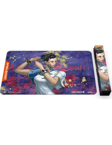 Tapete de Juego Neopreno UniVersus Street Fighter 6 Chun-Li 61x36cm