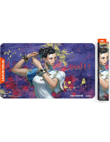 Tapete de Juego Neopreno UniVersus Street Fighter 6 Chun-Li 61x36cm