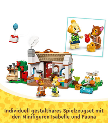 Juego de Construcción LEGO Animal Crossing Casa de Isabelle 77049
