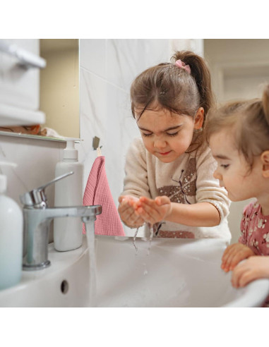 Paquete de 4 Toallas Faciales Reutilizables Qianyu 23x23 cm