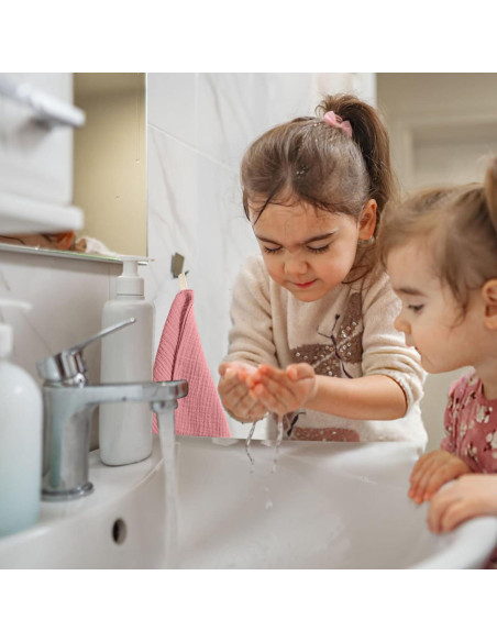 Paquete de 4 Toallas Faciales Reutilizables Qianyu 23x23 cm